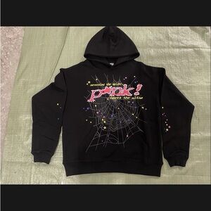 Black Graphic Hoodie